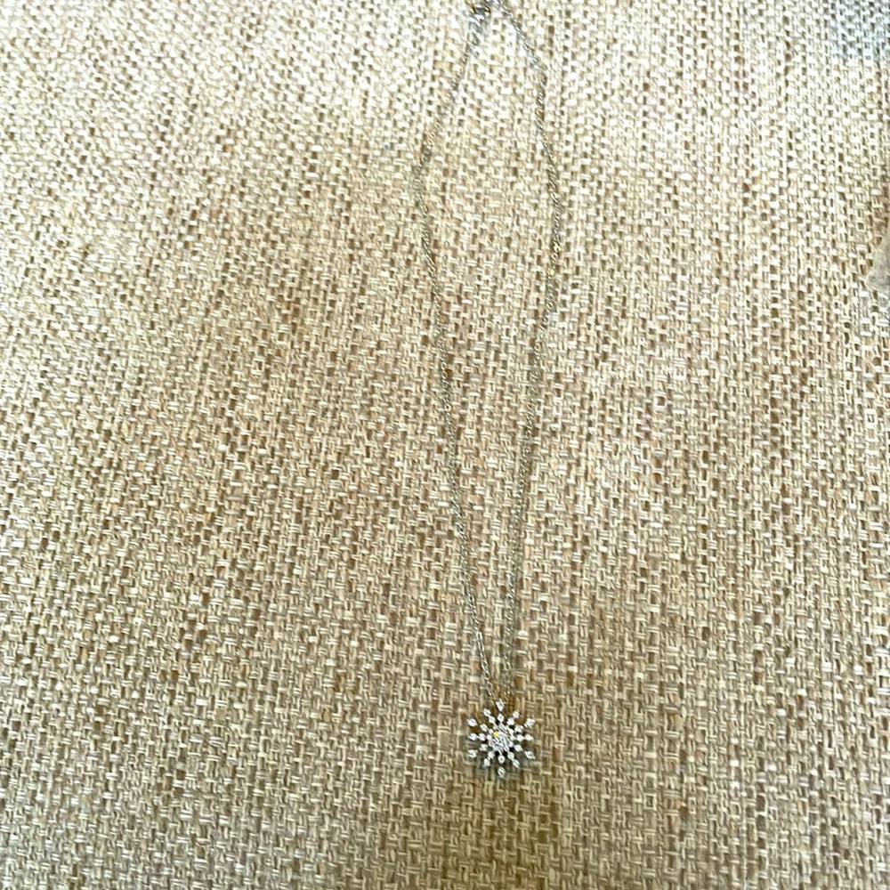 Stauer Snowflake Necklace